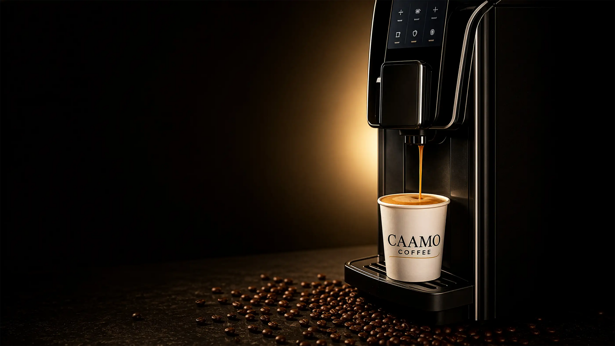 Vending machine coffee supplier CaAmo Coffee, blends for office and public vending